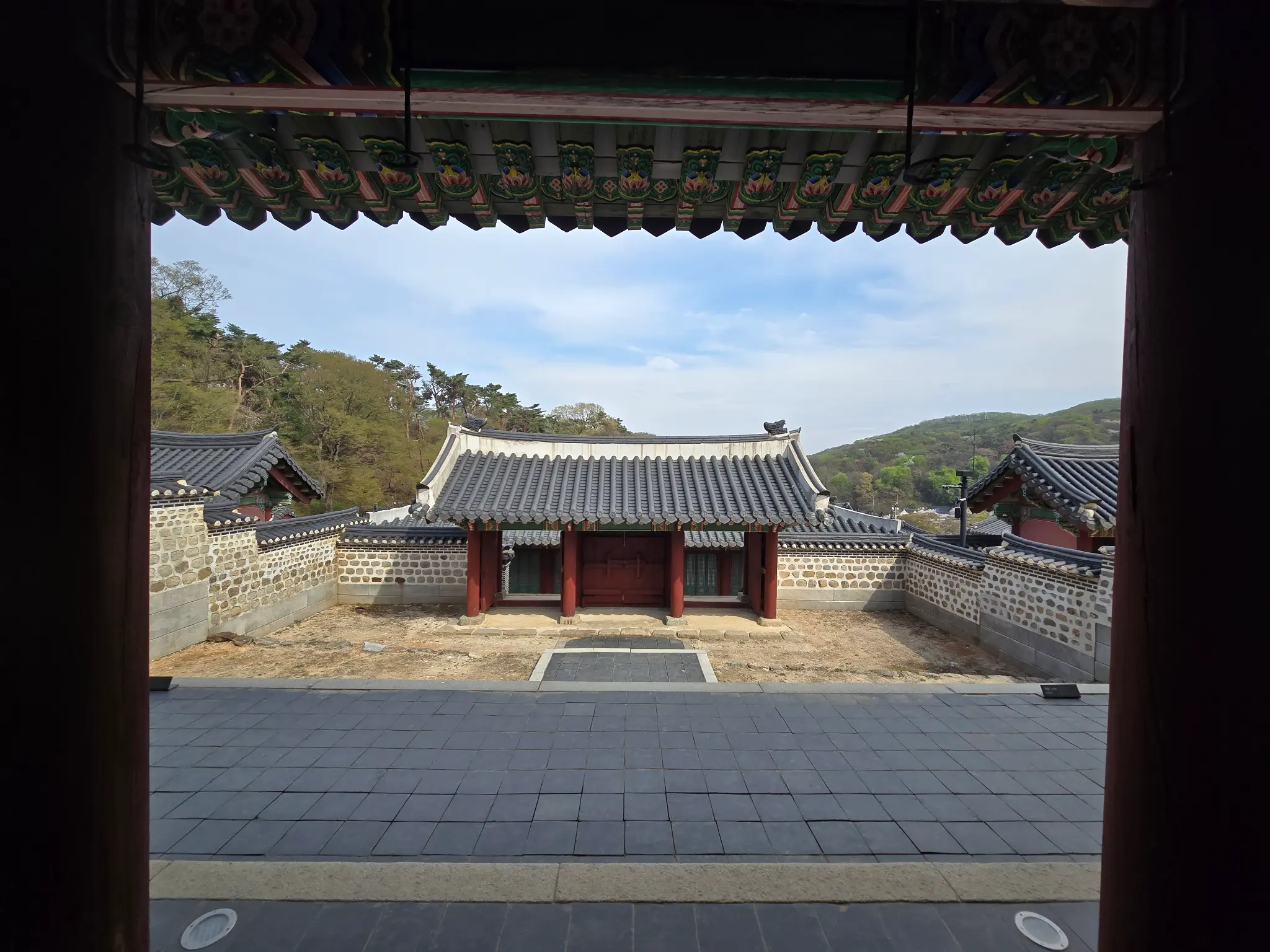 Namhansanseong Interior Courtyard
